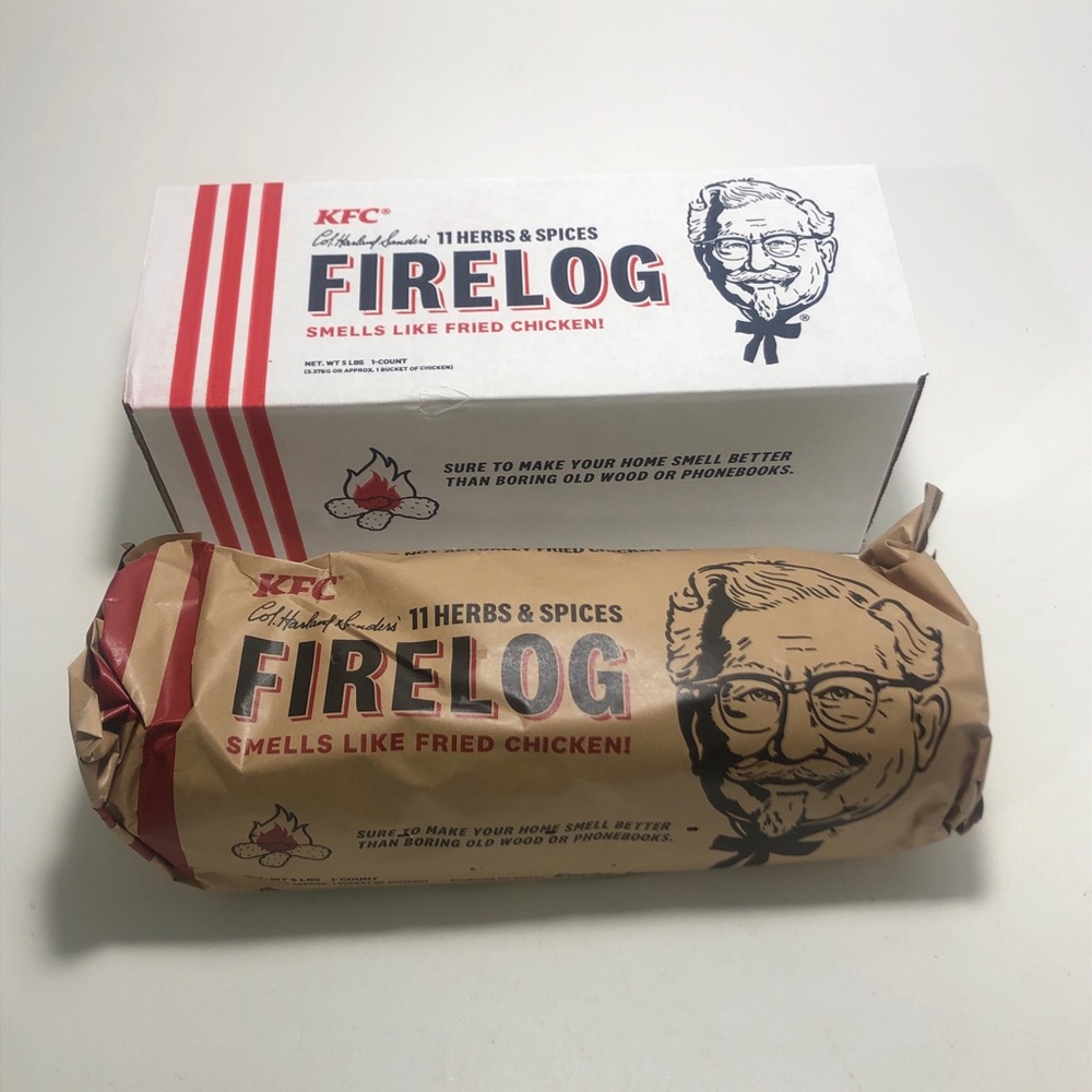 KFC Firelog 11 Herbs & Spices NEW
